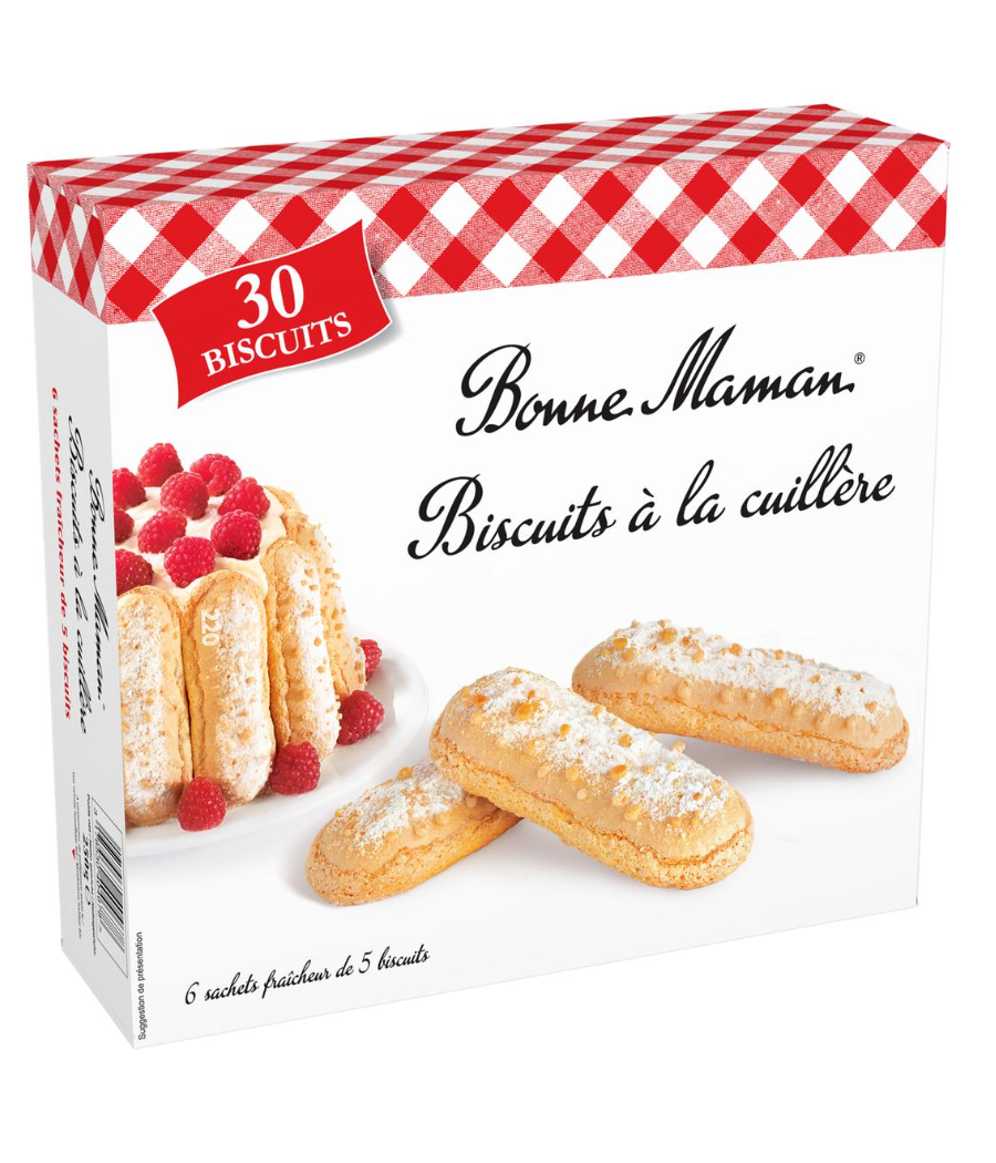 BISCUITS BONNE MAMAN A LA CUILLERE 30 BISCUITS  250 G BISCUITS BONNE MAMAN A LA CUILLERE 30 BISCUITS  250 G
