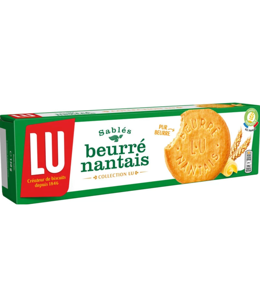 SABLES BEURRE NANTAIS 130 G SABLES BEURRE NANTAIS 130 G