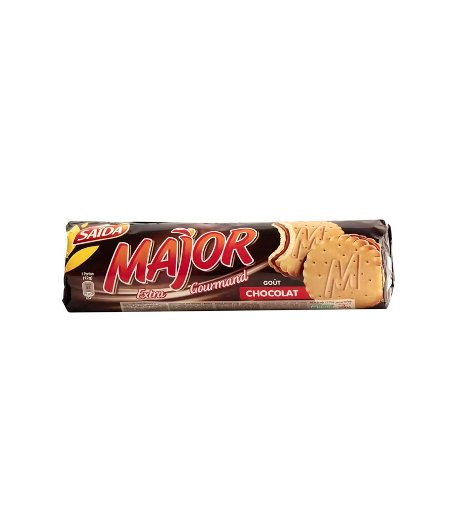 COOKIES SAIDA MAJOR GOUT CHOCOLAT 175G COOKIES SAIDA MAJOR GOUT CHOCOLAT 175G