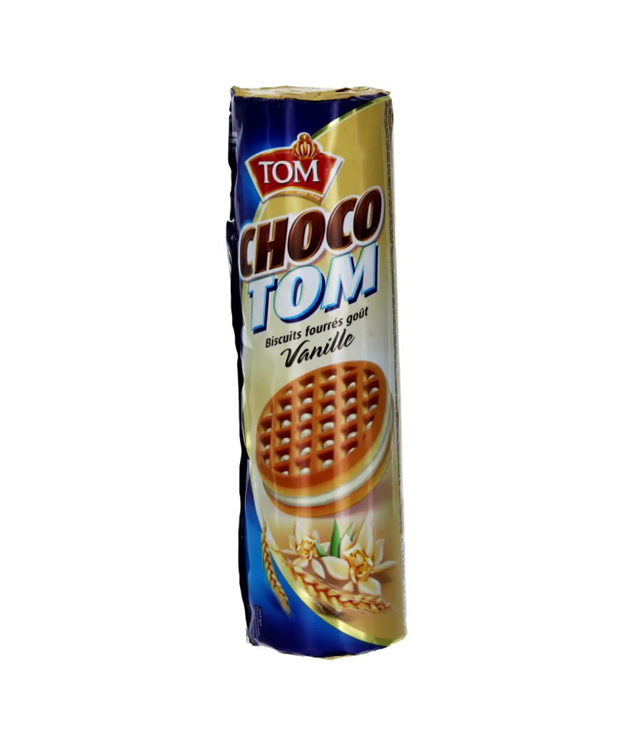 BISCUITS TOM CHOCOTOM (GOUT VANILLE) 190 G BISCUITS TOM CHOCOTOM (GOUT VANILLE) 190 G