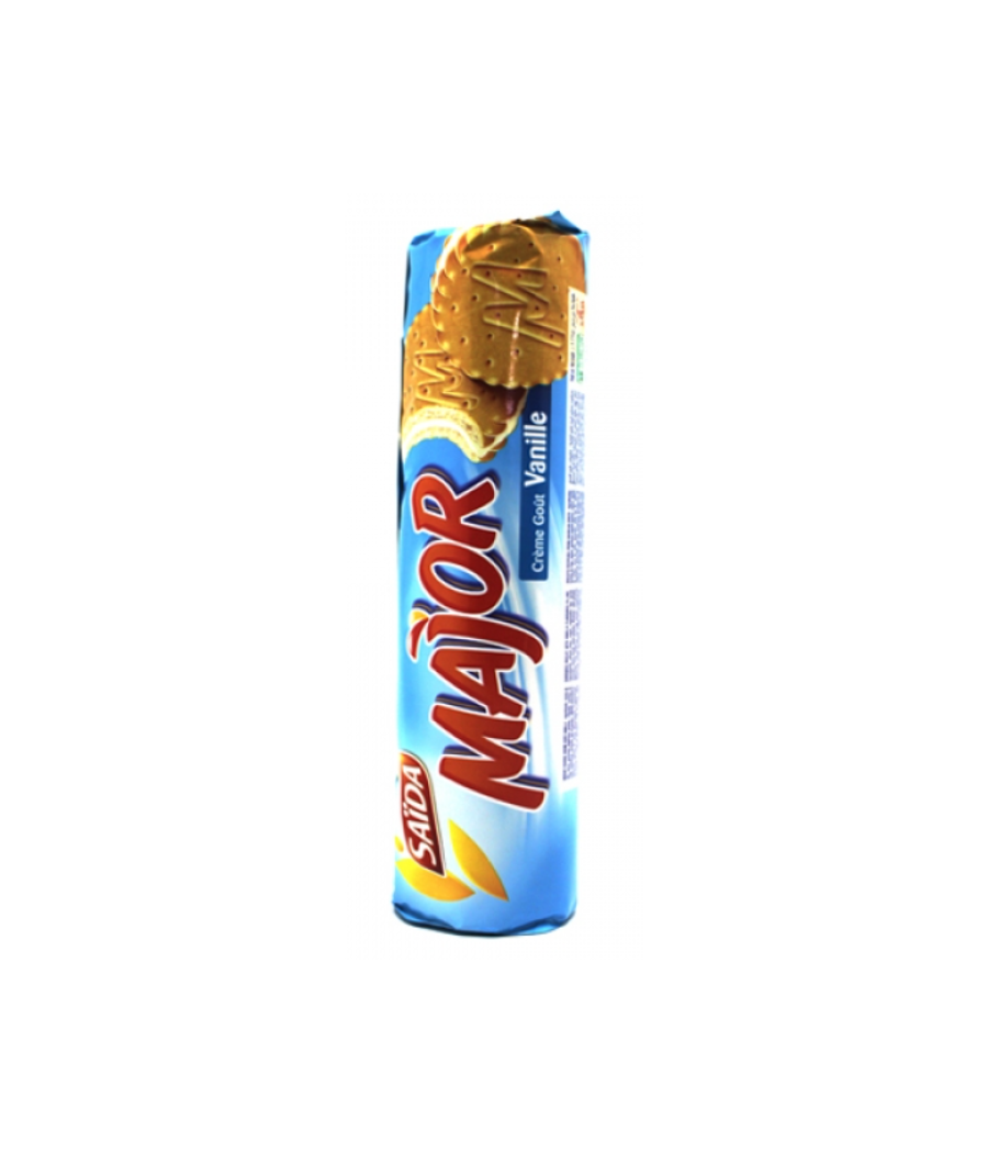 BISCUITS SAIDA MAJOR GOUT VANILLE 175 G BISCUITS SAIDA MAJOR GOUT VANILLE 175 G