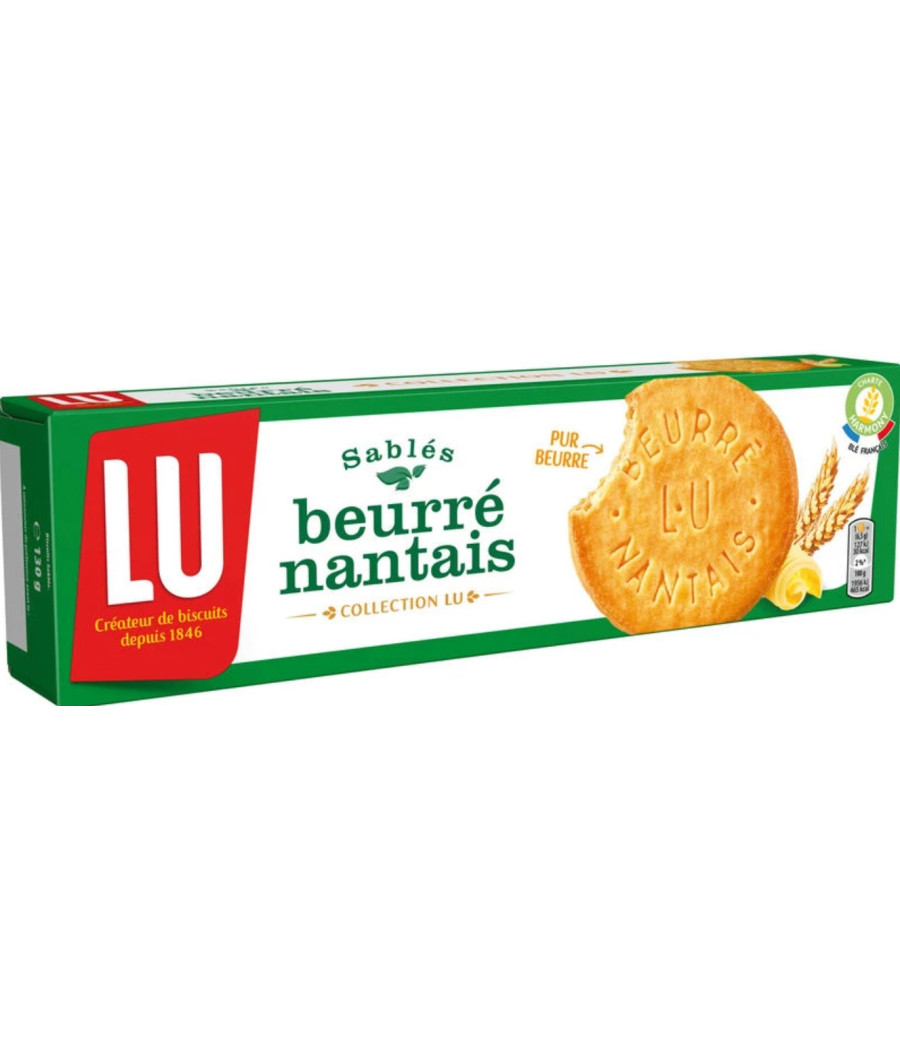 SABLES BEURRE NANTAIS 130 G SABLES BEURRE NANTAIS 130 G