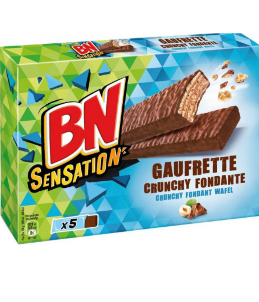GAUFRETTE CRUNCHY FONDANTE 180 G (5 X 36 G) GAUFRETTE CRUNCHY FONDANTE 180 G (5 X 36 G)