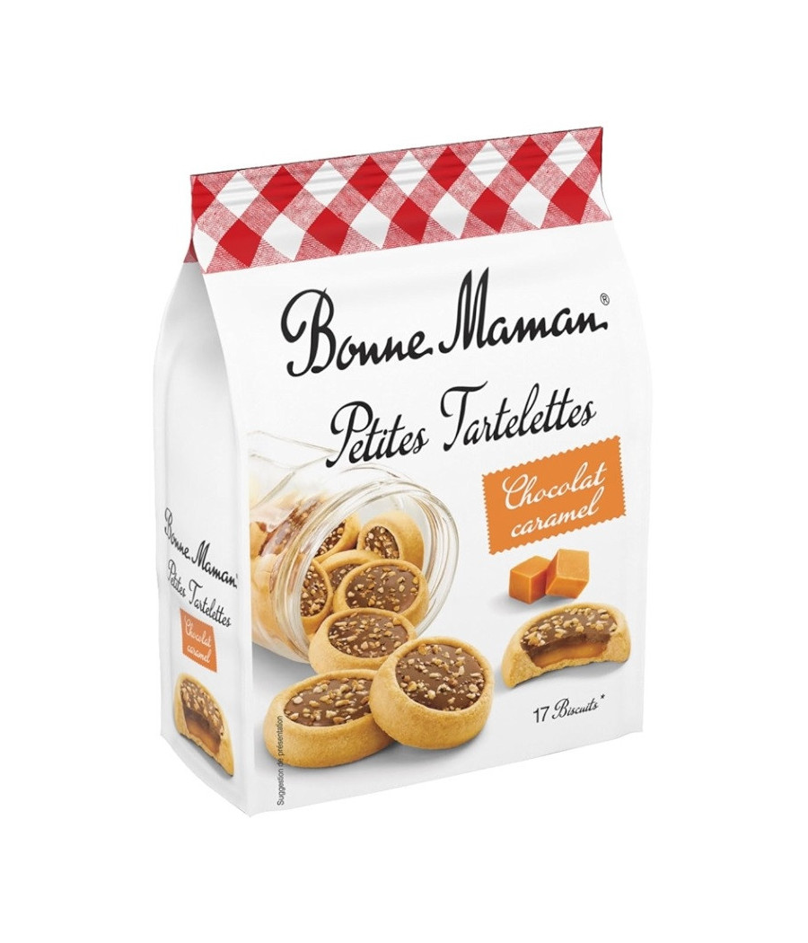 PETITES TARTELETTES CHOCOLAT CARAMEL BONNE MAMAN 250G PETITES TARTELETTES CHOCOLAT CARAMEL BONNE MAMAN 250G