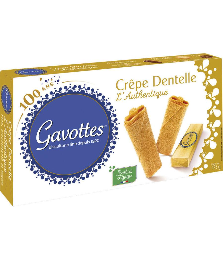 BISCUITS CREPES DENTELLES NATURES GAVOTTES 125G BISCUITS CREPES DENTELLES NATURES GAVOTTES 125G