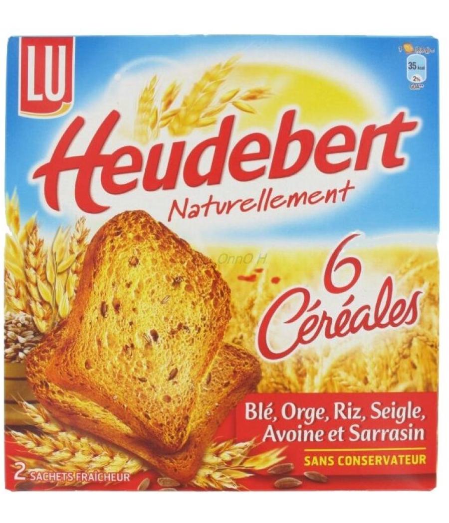BISCOTTES 6 CEREALES LU 300G BISCOTTES 6 CEREALES LU 300G