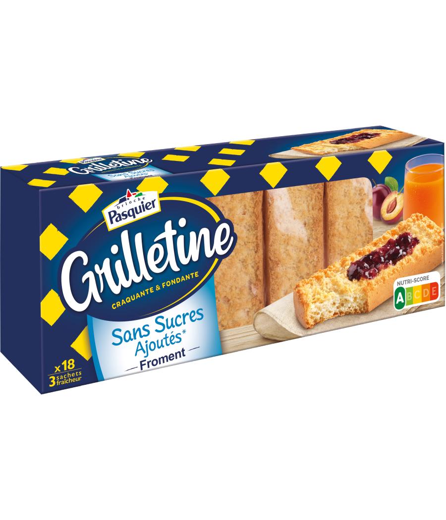 GRILLETINE AU FROMENT PASQUIER 255G GRILLETINE AU FROMENT PASQUIER 255G