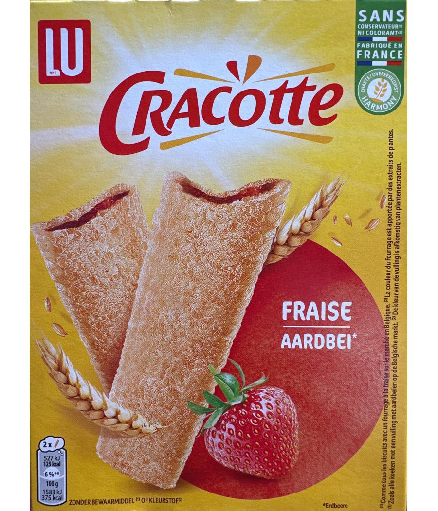 CRACOTTE FRAISE LU 200G CRACOTTE FRAISE LU 200G