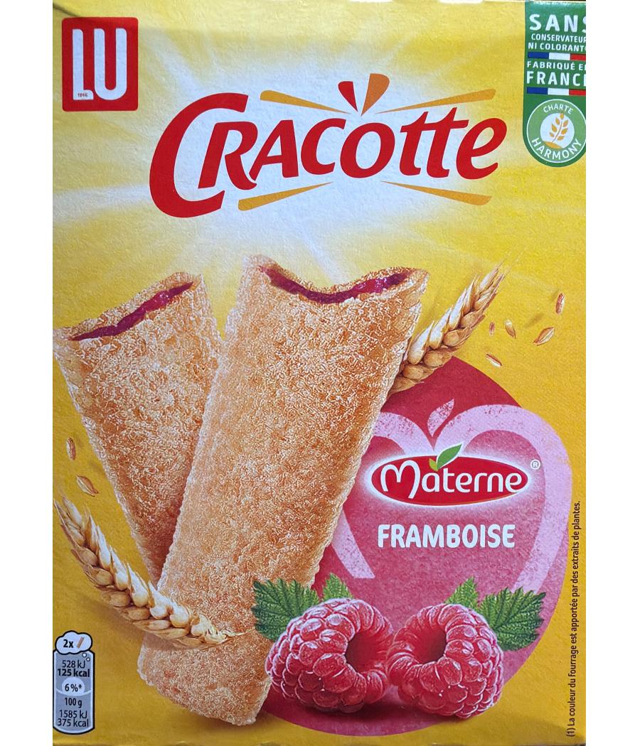 CRACOTTE FRAMBOISE LU 200G CRACOTTE FRAMBOISE LU 200G