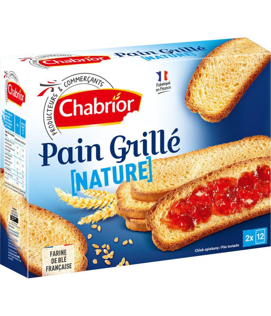PAIN GRILLE NATURE CHABRIOR 500G PAIN GRILLE NATURE CHABRIOR 500G