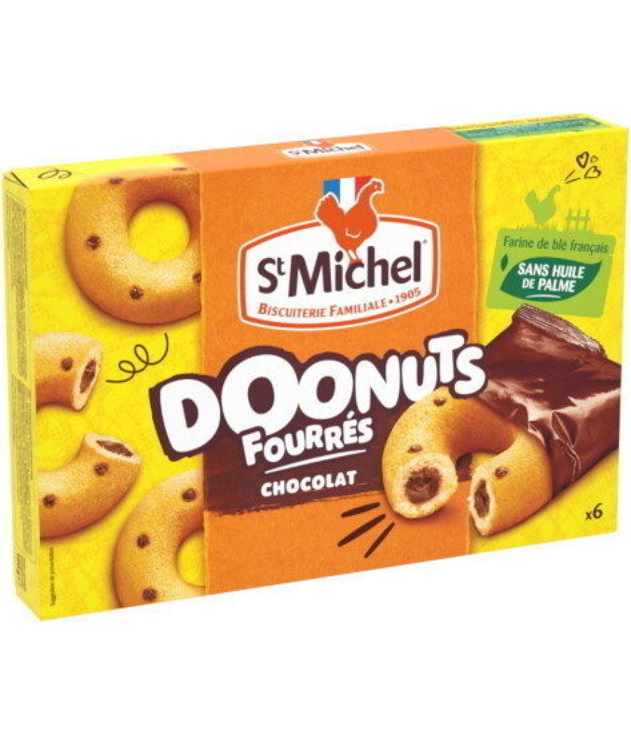 DOONUTS FOURRÉS CHOCOLAT ST MICHEL 180G DOONUTS FOURRÉS CHOCOLAT ST MICHEL 180G