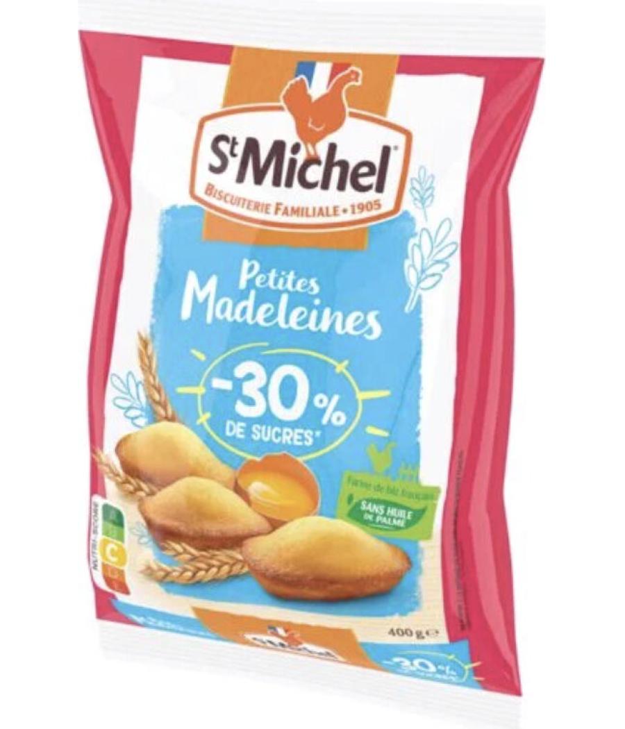 PETITES MADELEINES -30% DE SUCRES 400G PETITES MADELEINES -30% DE SUCRES 400G
