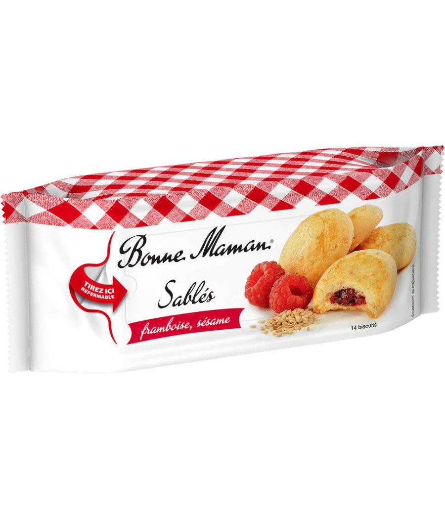 SABLES FRAMBOISE SESAME 150 G SABLES FRAMBOISE SESAME 150 G
