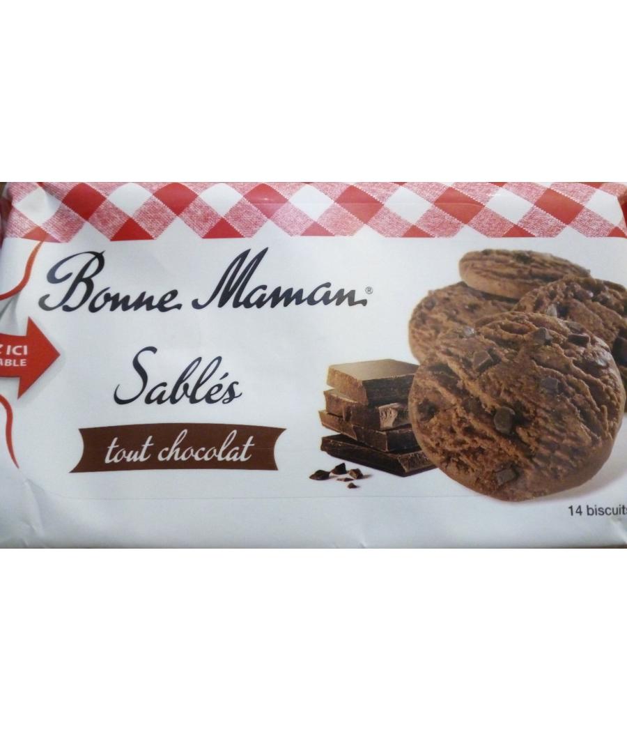 BONNE MAMAN - CHOCOLATE SHORTBREAD COOKIES, 5.2OZ (150G) 150 G BONNE MAMAN - CHOCOLATE SHORTBREAD COOKIES, 5.2OZ (150G) 150 G