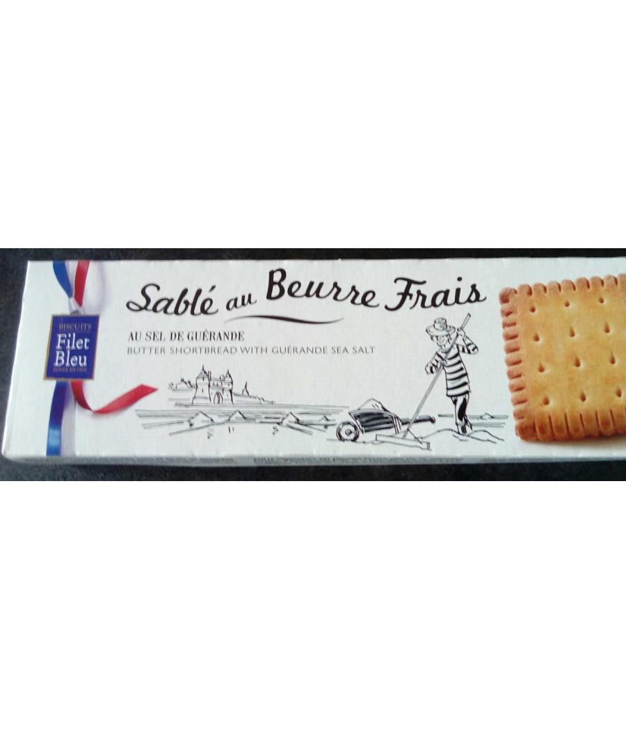 SABLES AU BEURRE FRAIS AU SEL DE GUERANDE 130 G SABLES AU BEURRE FRAIS AU SEL DE GUERANDE 130 G
