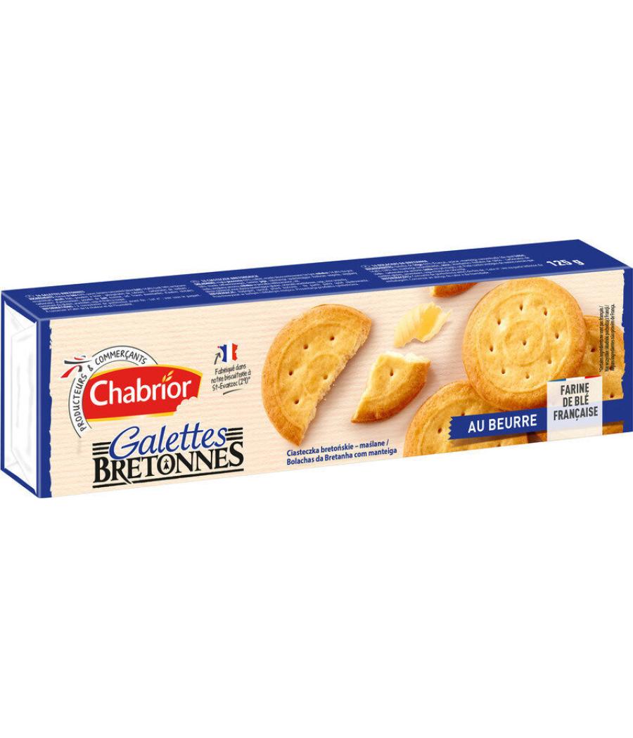 GALETTES BRETONNES  CHABRIOR 125G GALETTES BRETONNES  CHABRIOR 125G