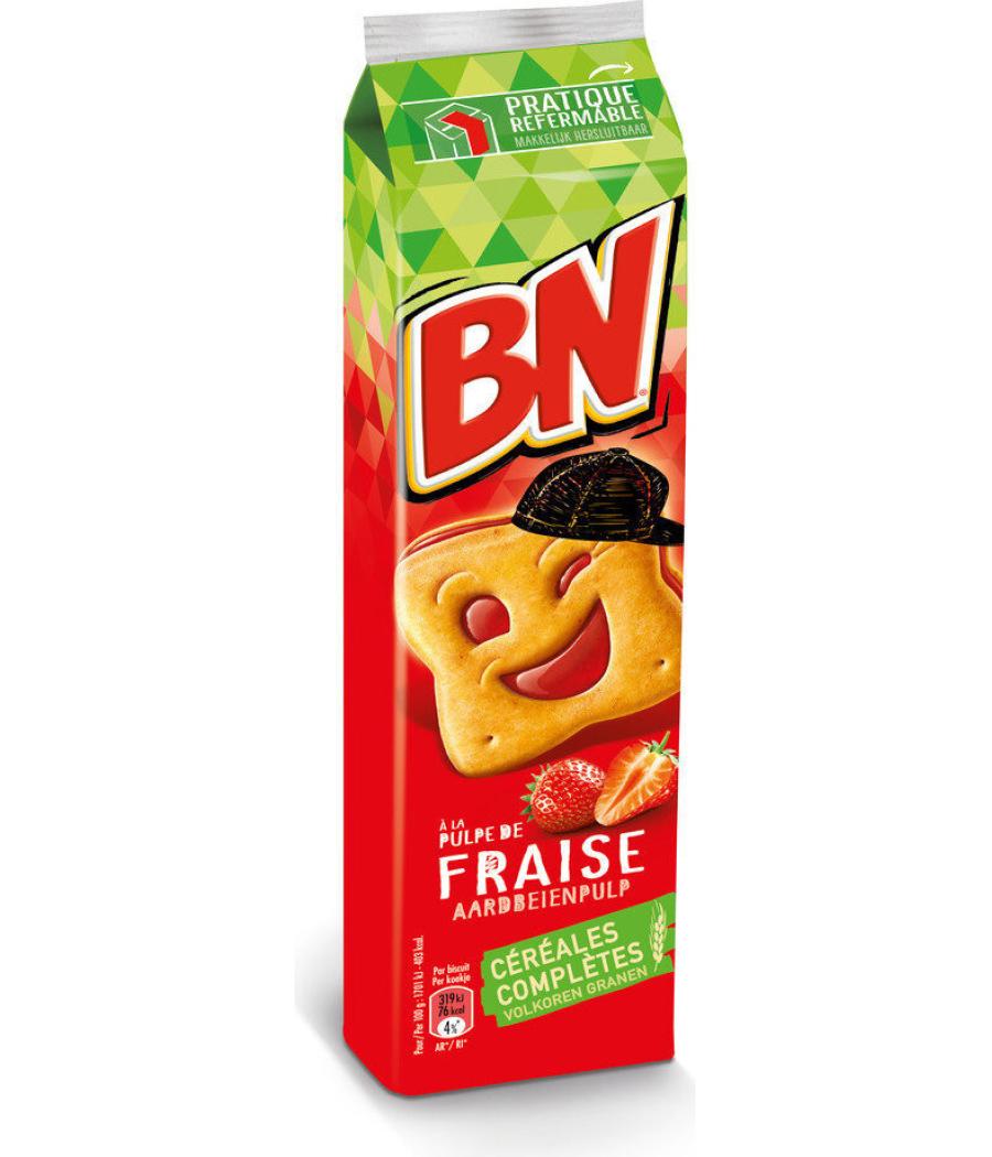 BISCUITS FOURRES A LA FRAISE  BN  295G BISCUITS FOURRES A LA FRAISE  BN  295G