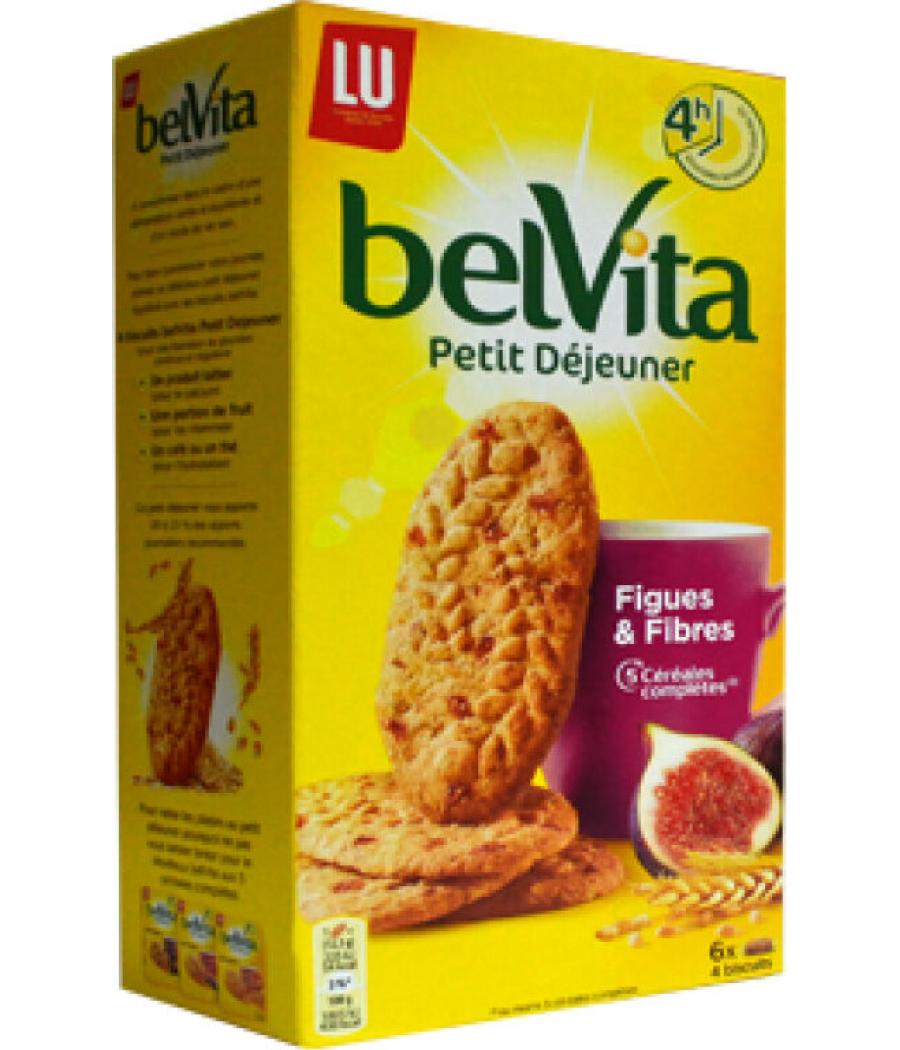 PETIT DEJEUNER FIGUES ET FIBRES BELVITA 300G PETIT DEJEUNER FIGUES ET FIBRES BELVITA 300G
