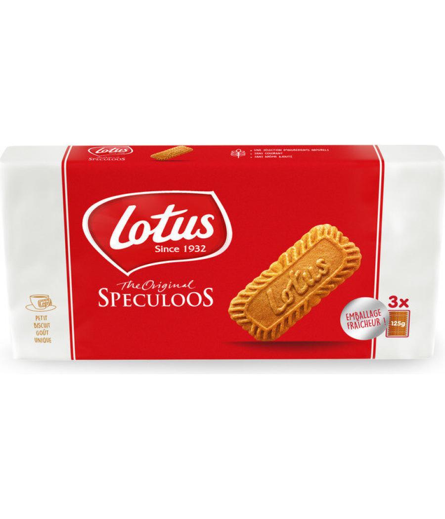 LOTUS BISCOFF SPECULOOS ORIGINAL 3X 375 G LOTUS BISCOFF SPECULOOS ORIGINAL 3X 375 G