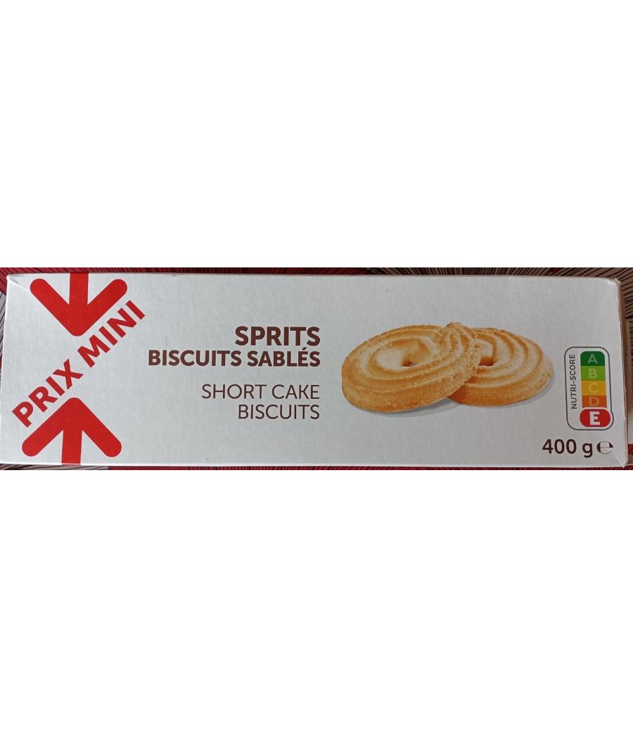 SPRITS BISCUITS SABLES 400G SPRITS BISCUITS SABLES 400G