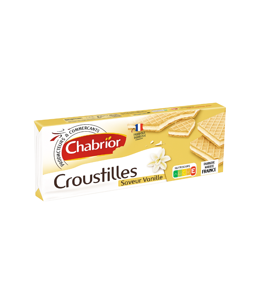 GAUFRETTES CHABRIOR VANILLE 150G GAUFRETTES CHABRIOR VANILLE 150G