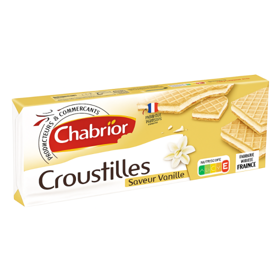 GAUFRETTES CHABRIOR VANILLE 150G