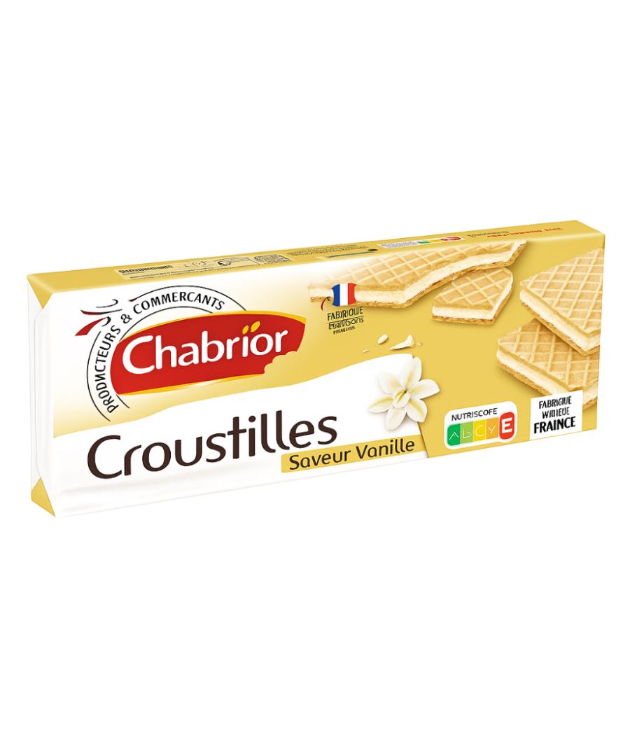 GAUFRETTES CHABRIOR VANILLE 150G GAUFRETTES CHABRIOR VANILLE 150G