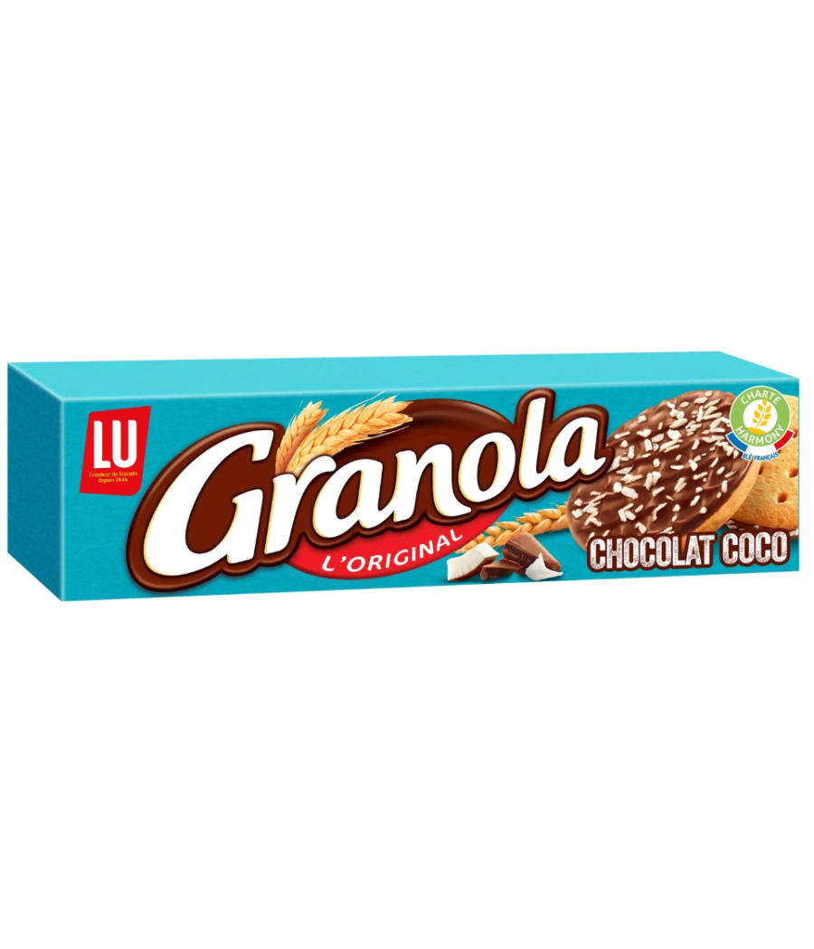 GRANOLA CHOCOLAT AU LAIT ET COCO 200G GRANOLA CHOCOLAT AU LAIT ET COCO 200G