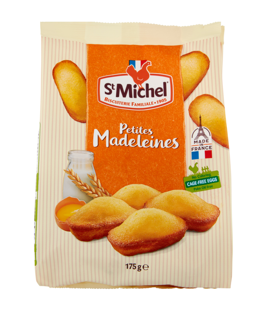MADELEINES PRTITES ST MICHEL 175 G MADELEINES PRTITES ST MICHEL 175 G