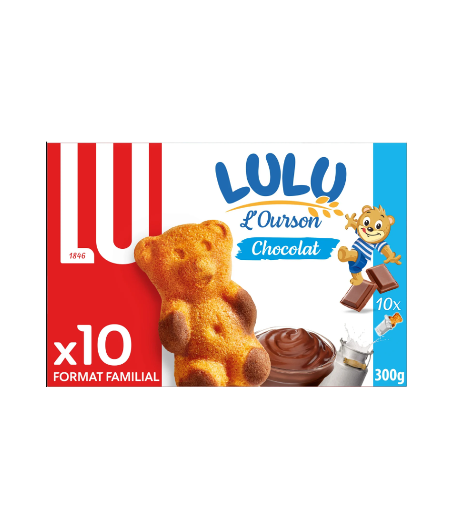 LULU L OURSON CHOCOLAT 300 G *10 LULU L OURSON CHOCOLAT 300 G *10