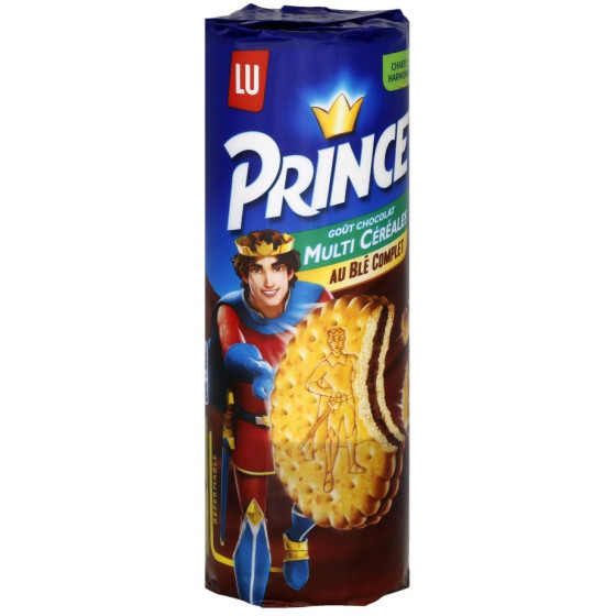 PRINCE MULTI CEREALES GOUT CHOCOLAT AU BLE COMPLET LU 293G