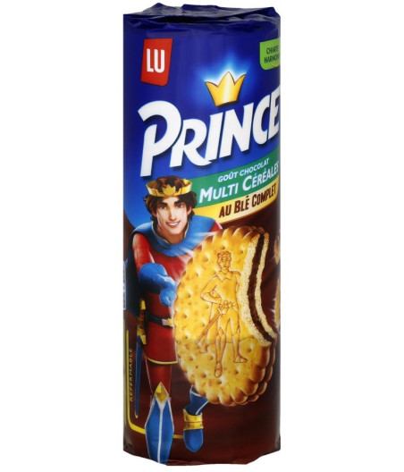 PRINCE MULTI CEREALES GOUT CHOCOLAT AU BLE COMPLET LU 293G