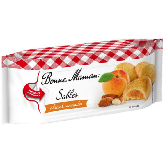 SABLES A L'ABRICOT ET AUX AMANDES 150 G