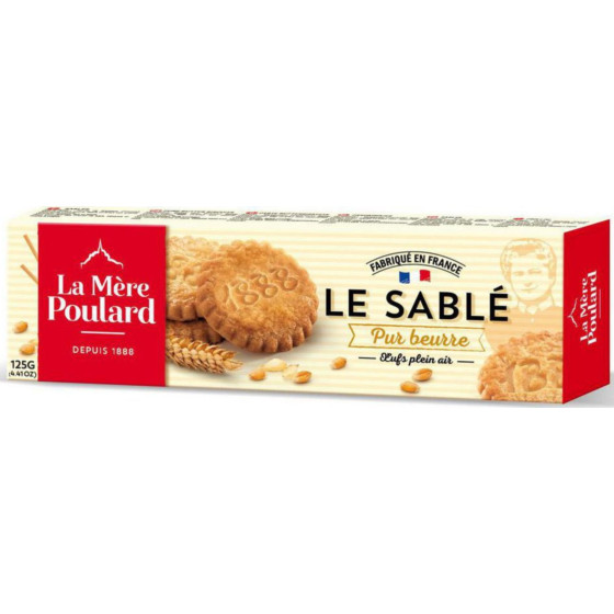 LE SABLE PUR BEURRE LA MERE POULARD 125G