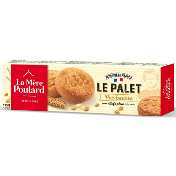 LE PALET PUR BEURRE LA MERE POULARD 125G