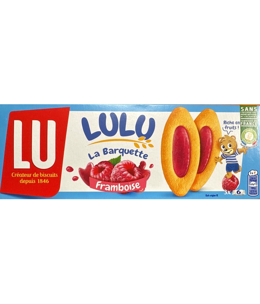 LULU LA BARQUETTE FRAMBOISE 120G LULU LA BARQUETTE FRAMBOISE 120G