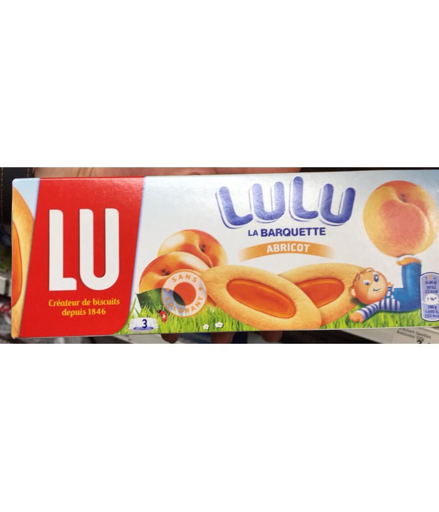 LULU LA BARQUETTE ABRICOT 120G LULU LA BARQUETTE ABRICOT 120G
