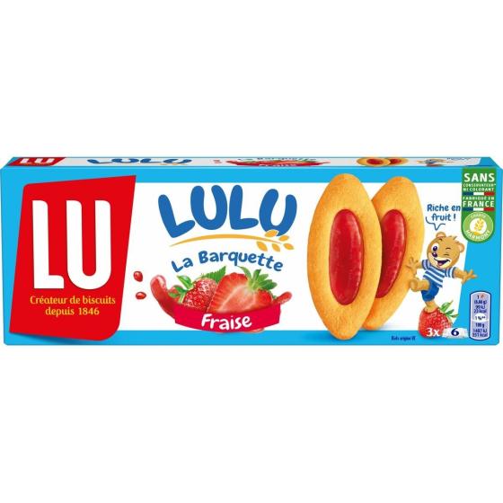 LULU LA BARQUETTE FRAISE 120 G