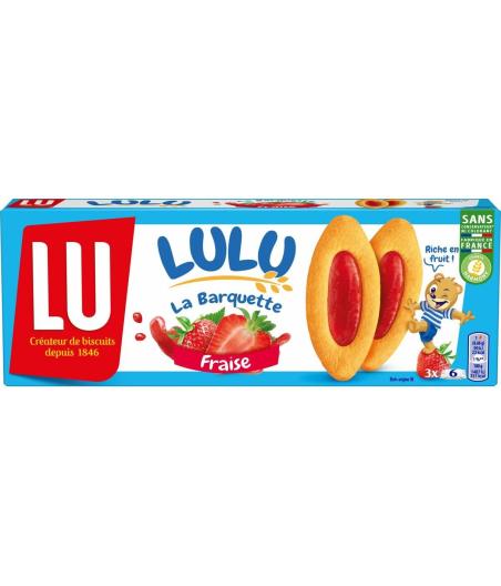 LULU LA BARQUETTE FRAISE 120 G