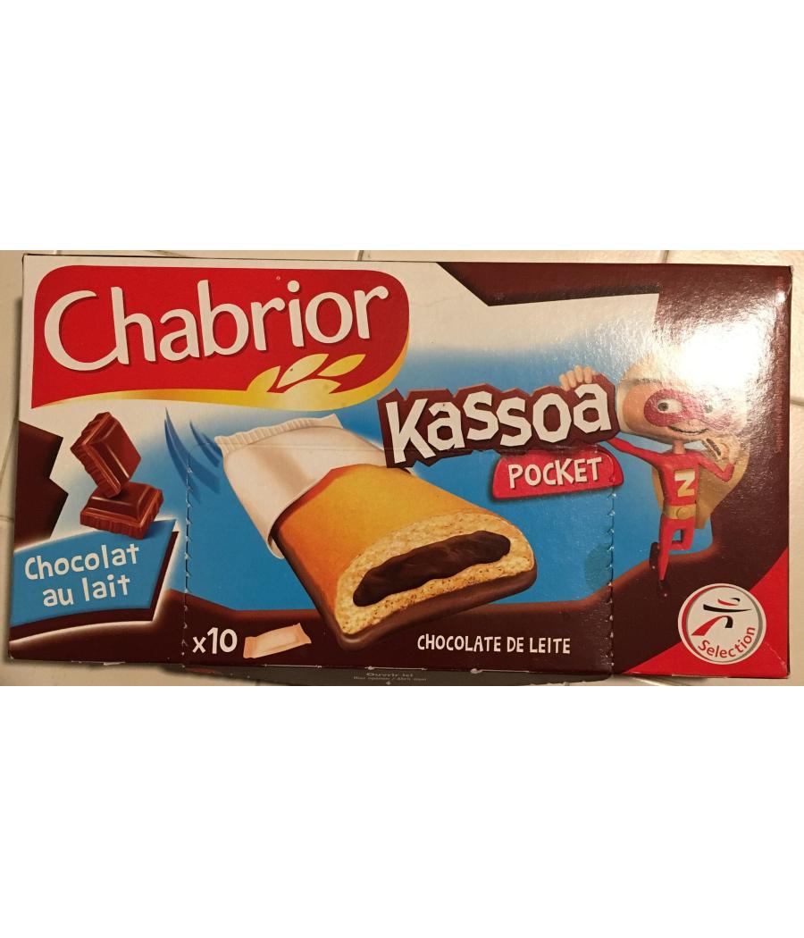 KASSOA POCKET CHOCOLAT AU LAIT CHABRIOR 295G KASSOA POCKET CHOCOLAT AU LAIT CHABRIOR 295G