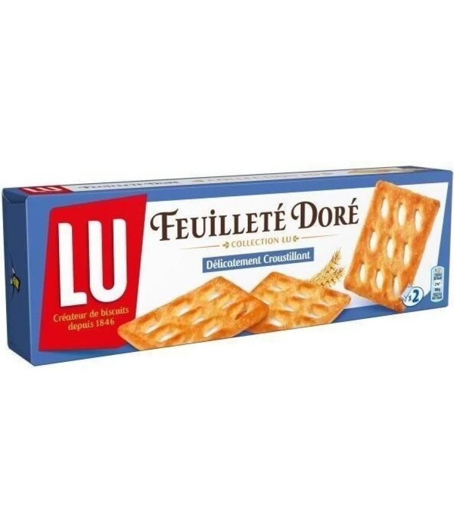 FEUILLETE DORE COLLECTION LU 125 G, 2 SACHETS DE 8 BISCUITS FEUILLETE DORE COLLECTION LU 125 G, 2 SACHETS DE 8 BISCUITS