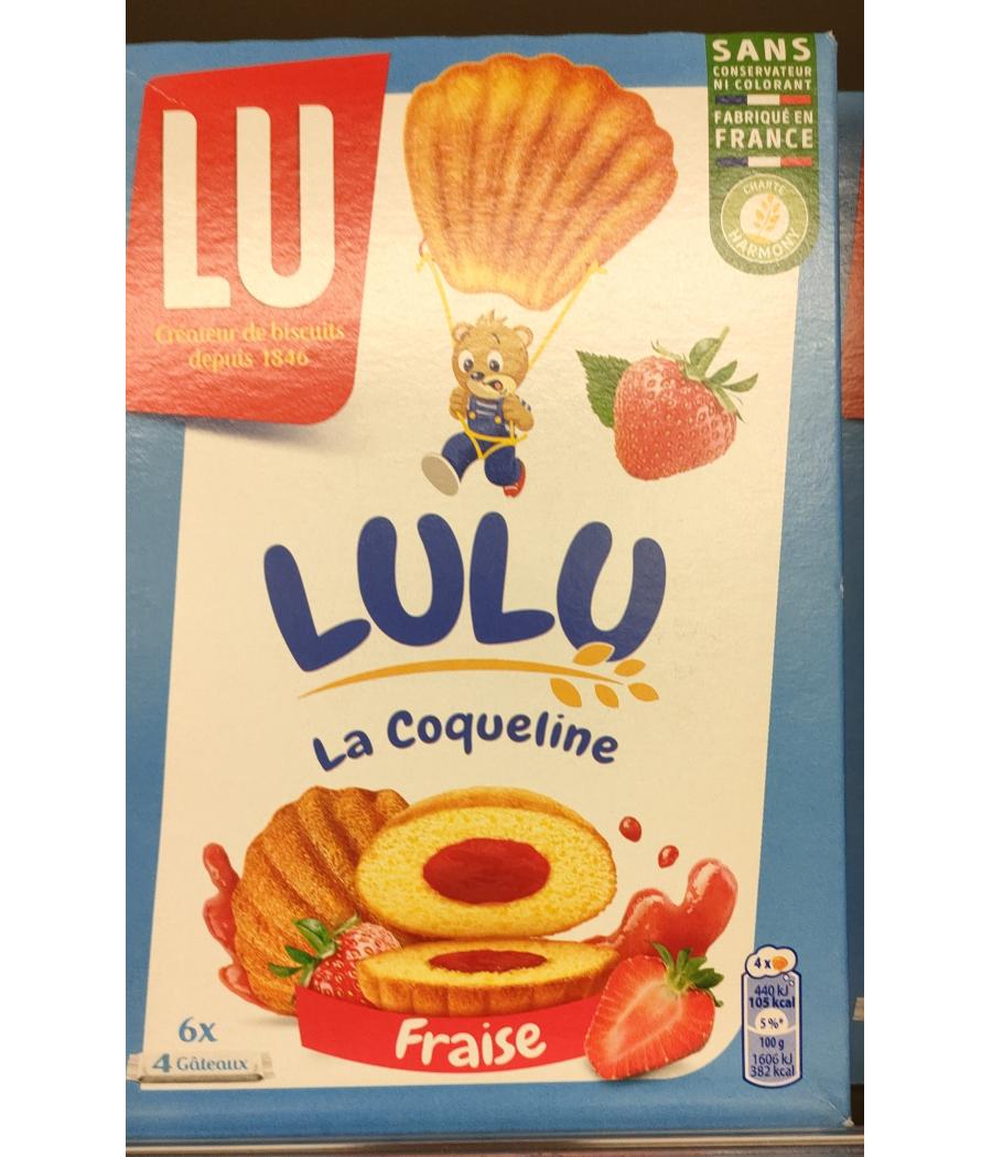 LA COQUELINE (FRAISE) 165 G E LA COQUELINE (FRAISE) 165 G E
