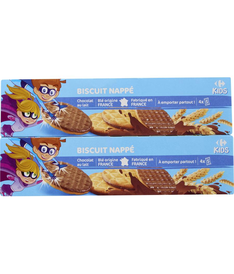 BISCUIT NAPPE CHOCOLAT AU LAIT KIDS 200G BISCUIT NAPPE CHOCOLAT AU LAIT KIDS 200G
