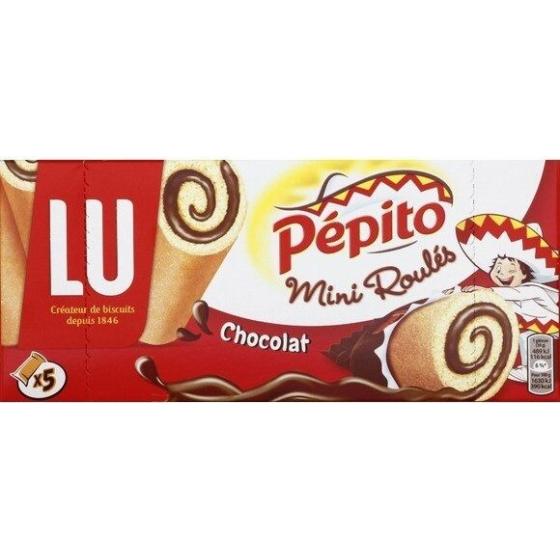 PEPITO MINI ROULES CHOCOLAT LU 150G