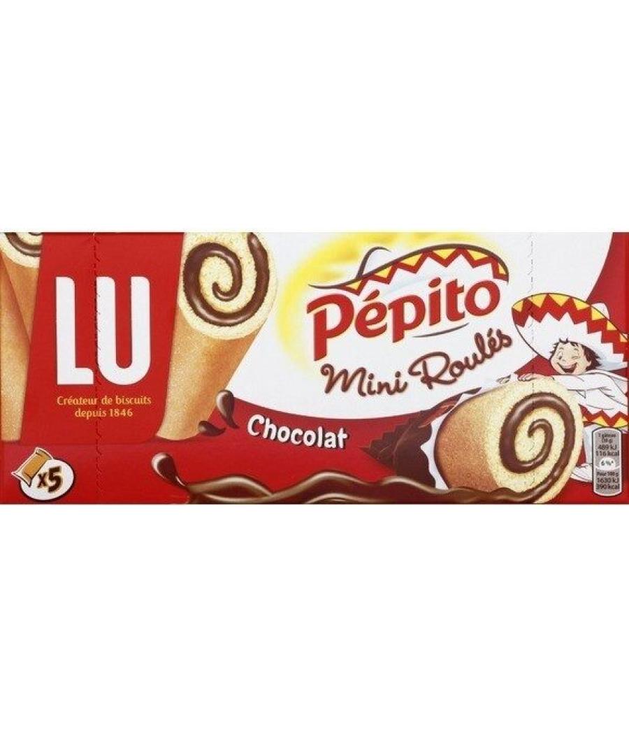 PEPITO MINI ROULES CHOCOLAT LU 150G PEPITO MINI ROULES CHOCOLAT LU 150G