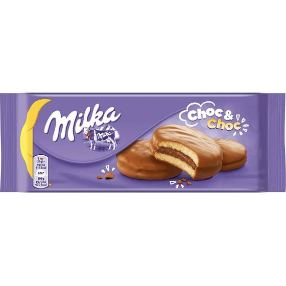 CHOC & CHOC MILKA 175G