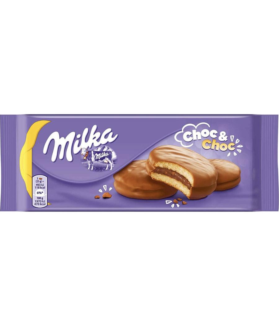 CHOC & CHOC MILKA 175G CHOC & CHOC MILKA 175G