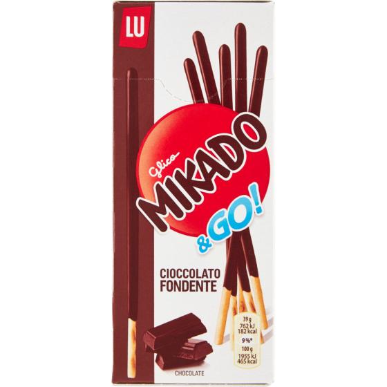 GLICO MIKADO & GO CHOCOLATO FONDENTE LU 39G