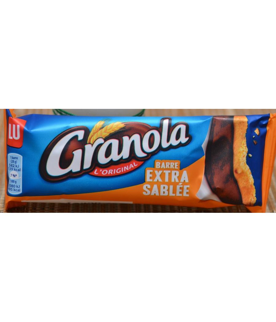 GRANOLA L'ORIGINAL BARRE EXTRA SABLEE LU 28G GRANOLA L'ORIGINAL BARRE EXTRA SABLEE LU 28G
