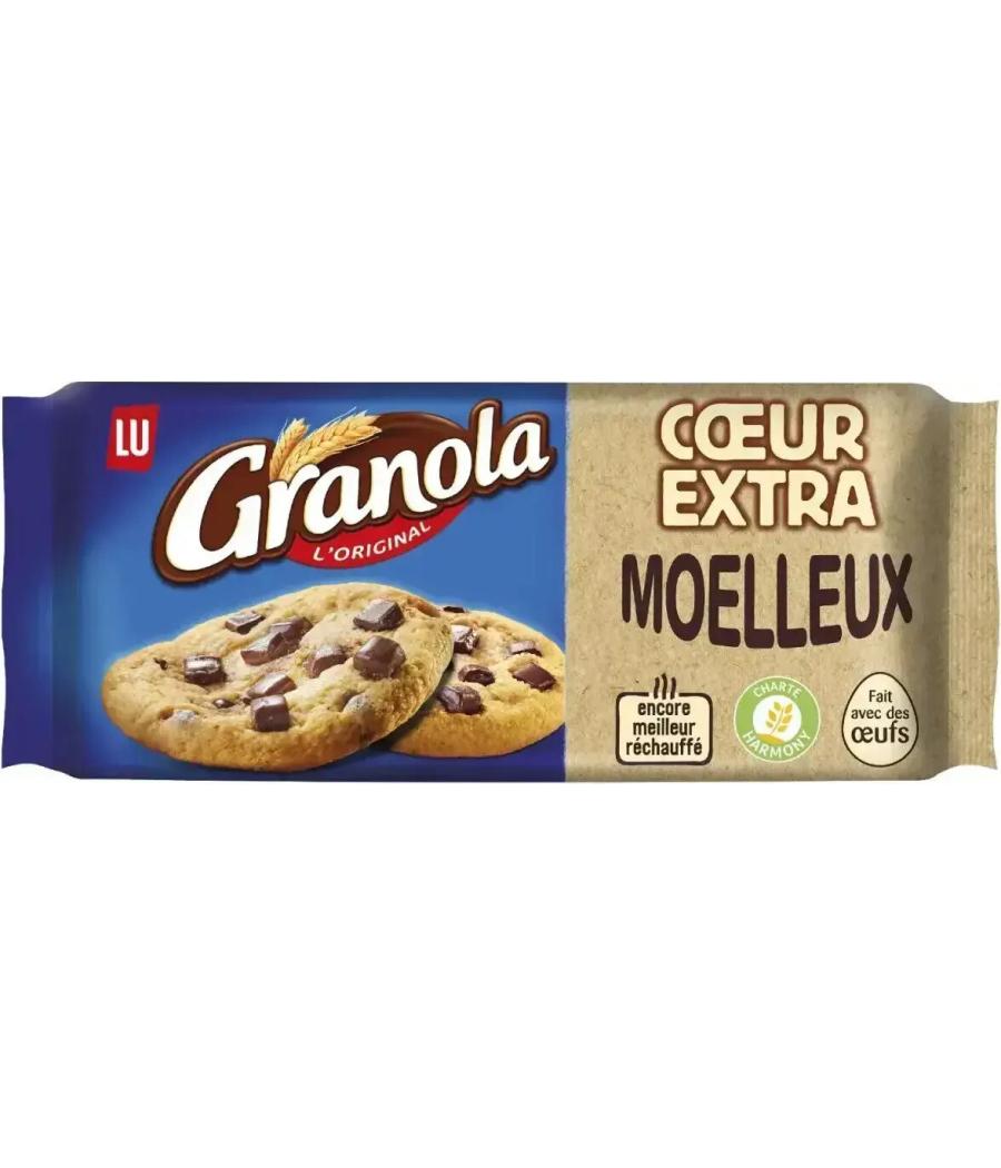 GRANOLA COOKIE COEUR EXTRA MOELLEUX LU 208G GRANOLA COOKIE COEUR EXTRA MOELLEUX LU 208G